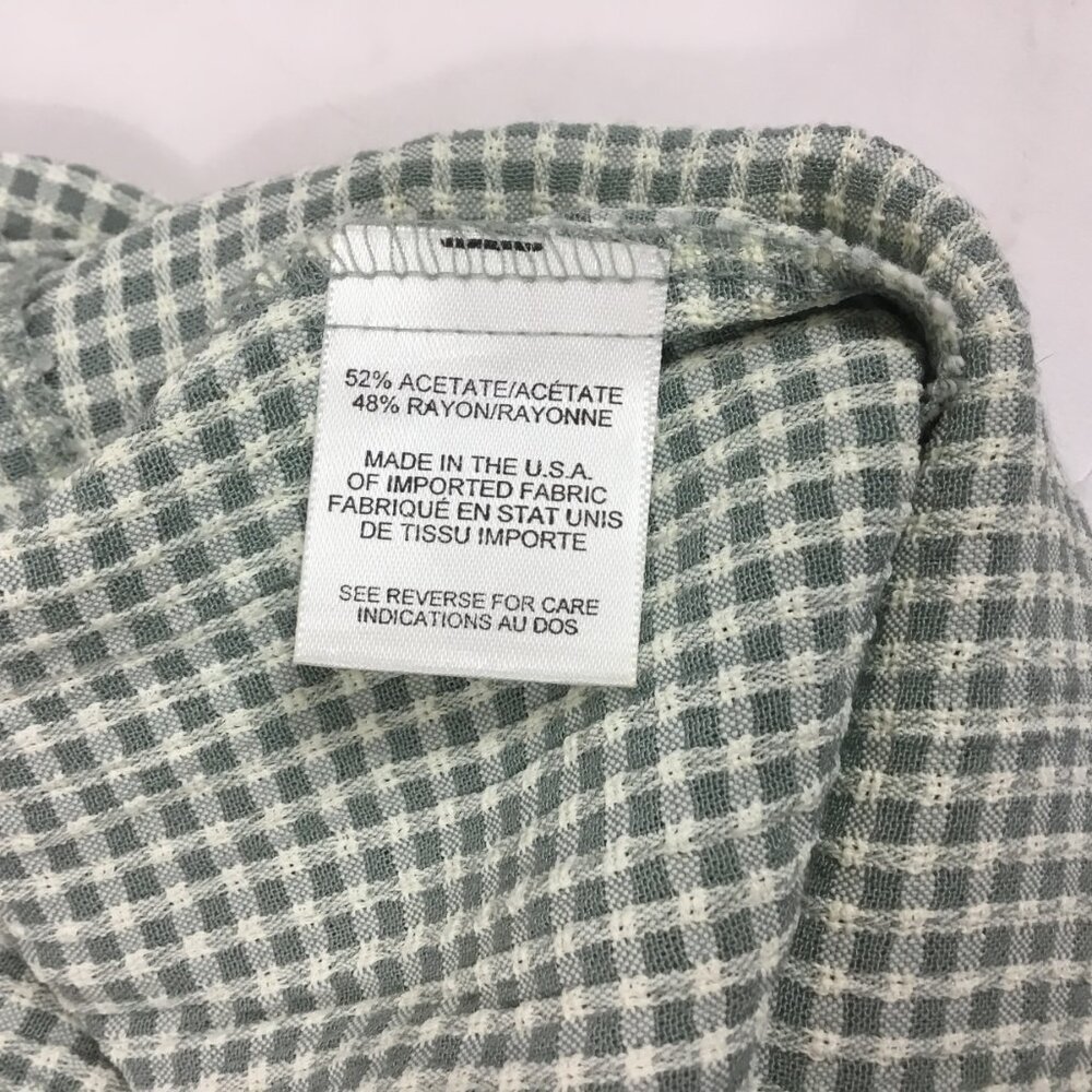 (PO) Talbots petites, Wht & Grn Dress - Picture 4 of 10